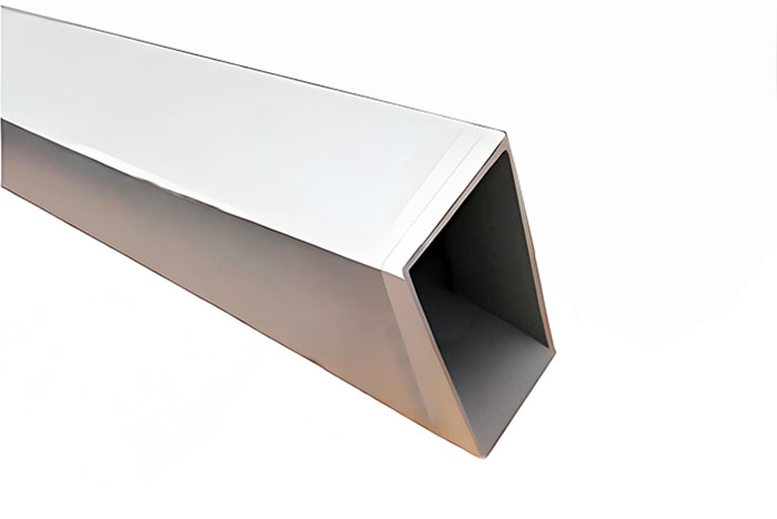 鋁型材定制開模氟碳灰色隔斷鋁型材-5