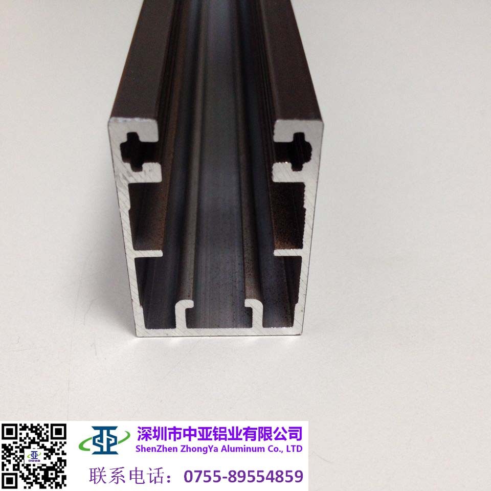 鋁型材定制開(kāi)模噴涂灰色工業(yè)鋁材